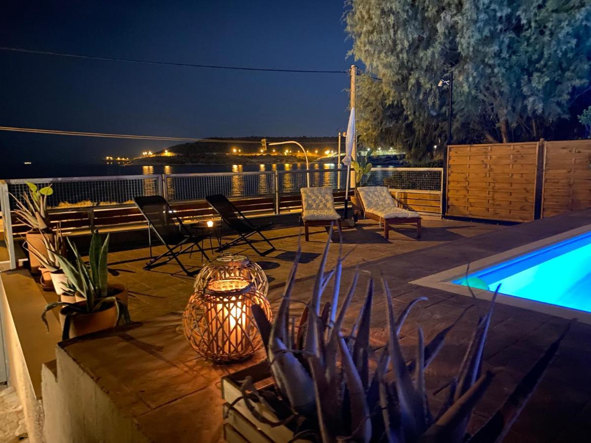 Seascape Luxury Villas Agia Marina  Bagian luar foto