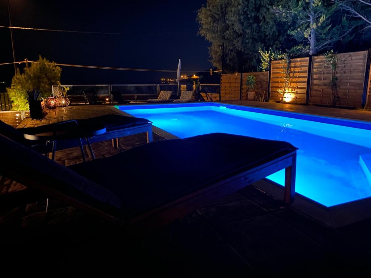 Seascape Luxury Villas Agia Marina  Bagian luar foto